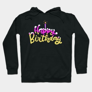 Happy Birthday Cake Hoodie